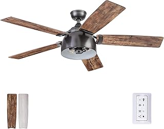 Sponsored Ad - Prominence Home 51480-01 Octavia Ceiling Fan, 52, Iron