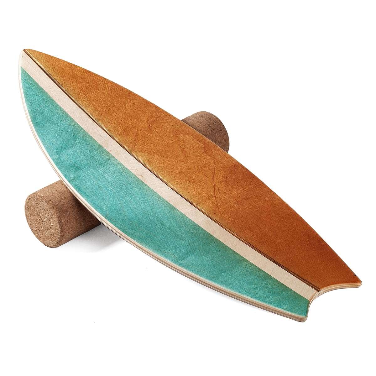 Balance Board Indoor Surf Style Home Fitness con ruota per esercizi, allenamento atletico e sport da tavola – divertente attrezzatura da allenamento per equilibrio, stabilità e miglioramento della