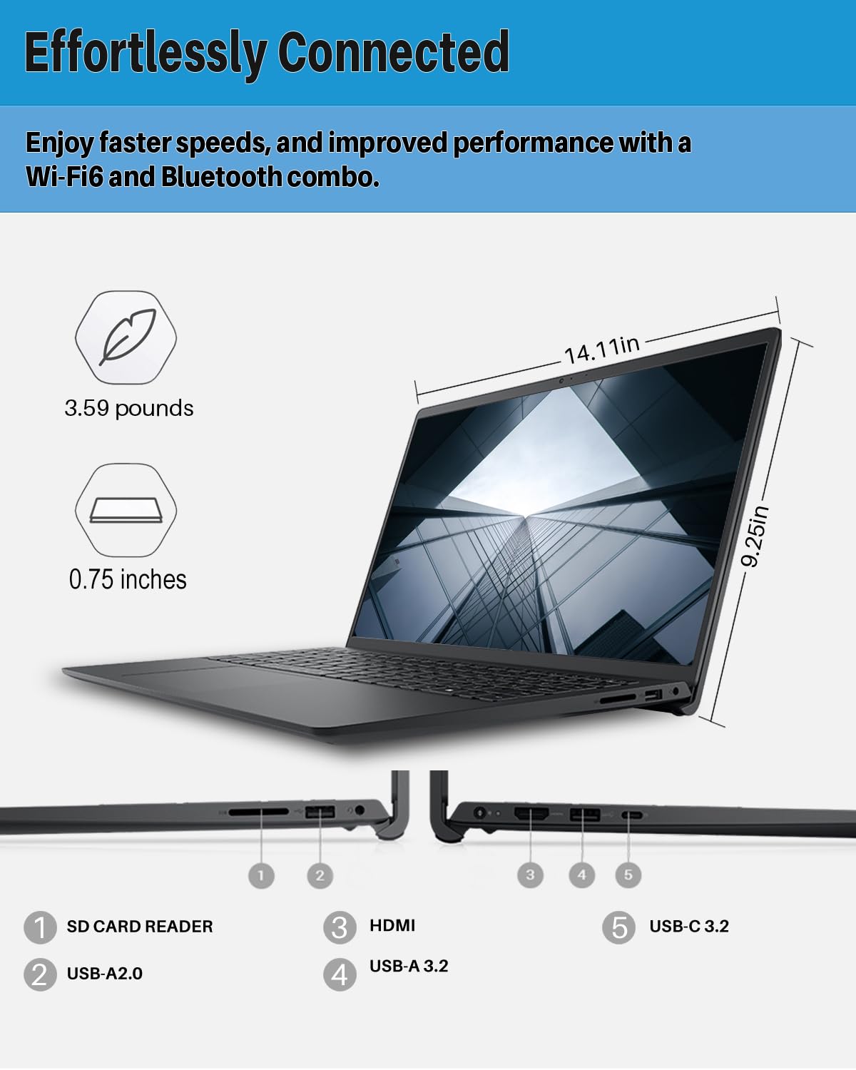 Amazon.com: Dell Inspiron 15 3535 Laptop, 15.6