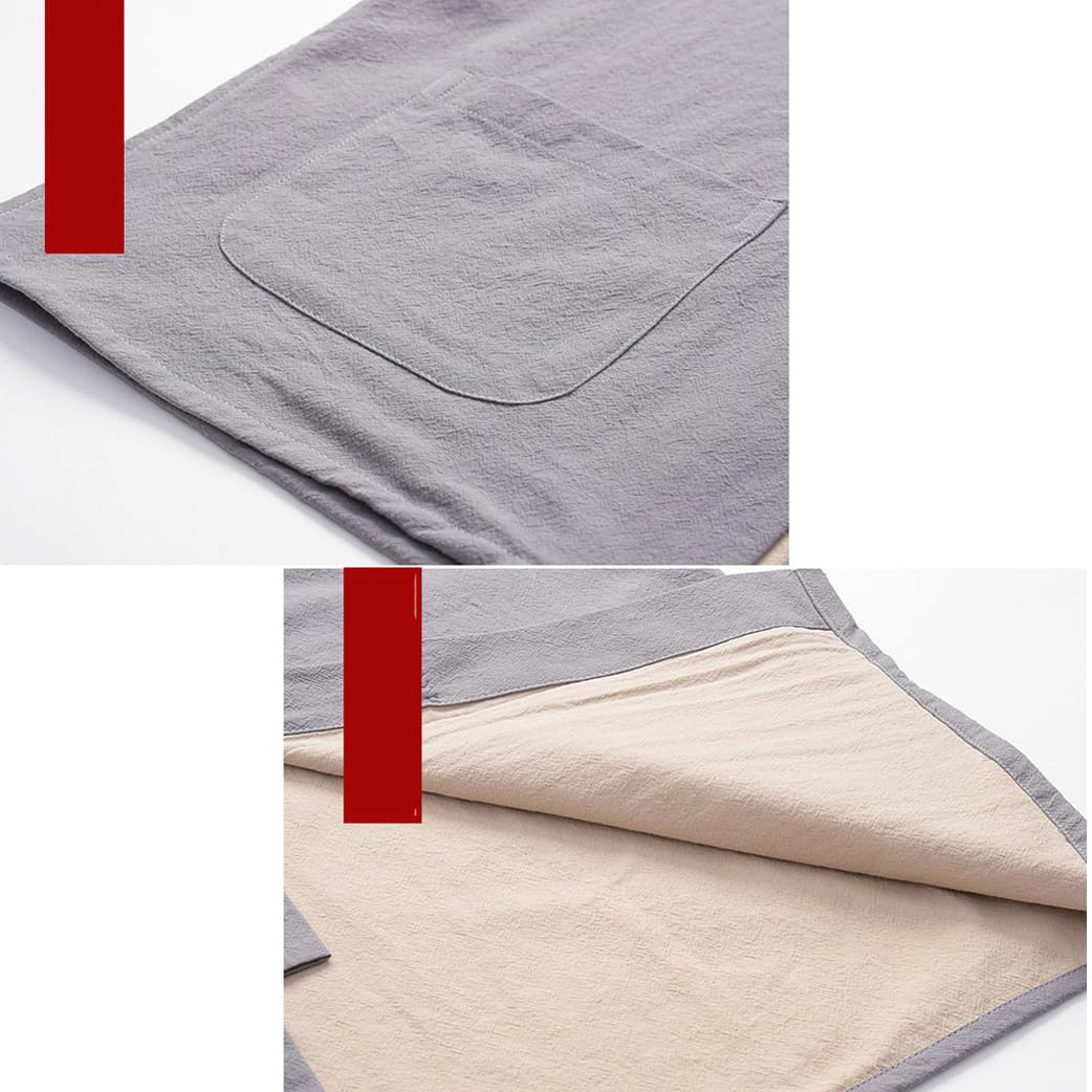 ZHOUXIAO Giacca per Kung Fu Sciolta, Spesse Abiti da Uniforme da Tai Chi Si Abitudini Cinesi Kung Fu Abiti Ala di Cotone Puro Chun, Vestito a Maniche Lunghe Camicia Camicia grey-3XL