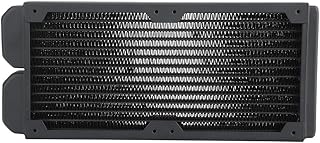 Computer Radiator,Water Cooling Radiator PC Heat Sink Water Cooling Heat-Dissipating Copper Radiator for Beauty and Industrial Equipment,Easy to Install