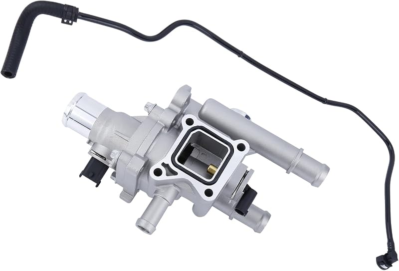 Carcaça da válvula termostática em alumínio YOUYIEN com tubo aquecedor da entrada do corpo de borboleta para Chevy Cruze, Sonic e Trax 1.8L – Kit