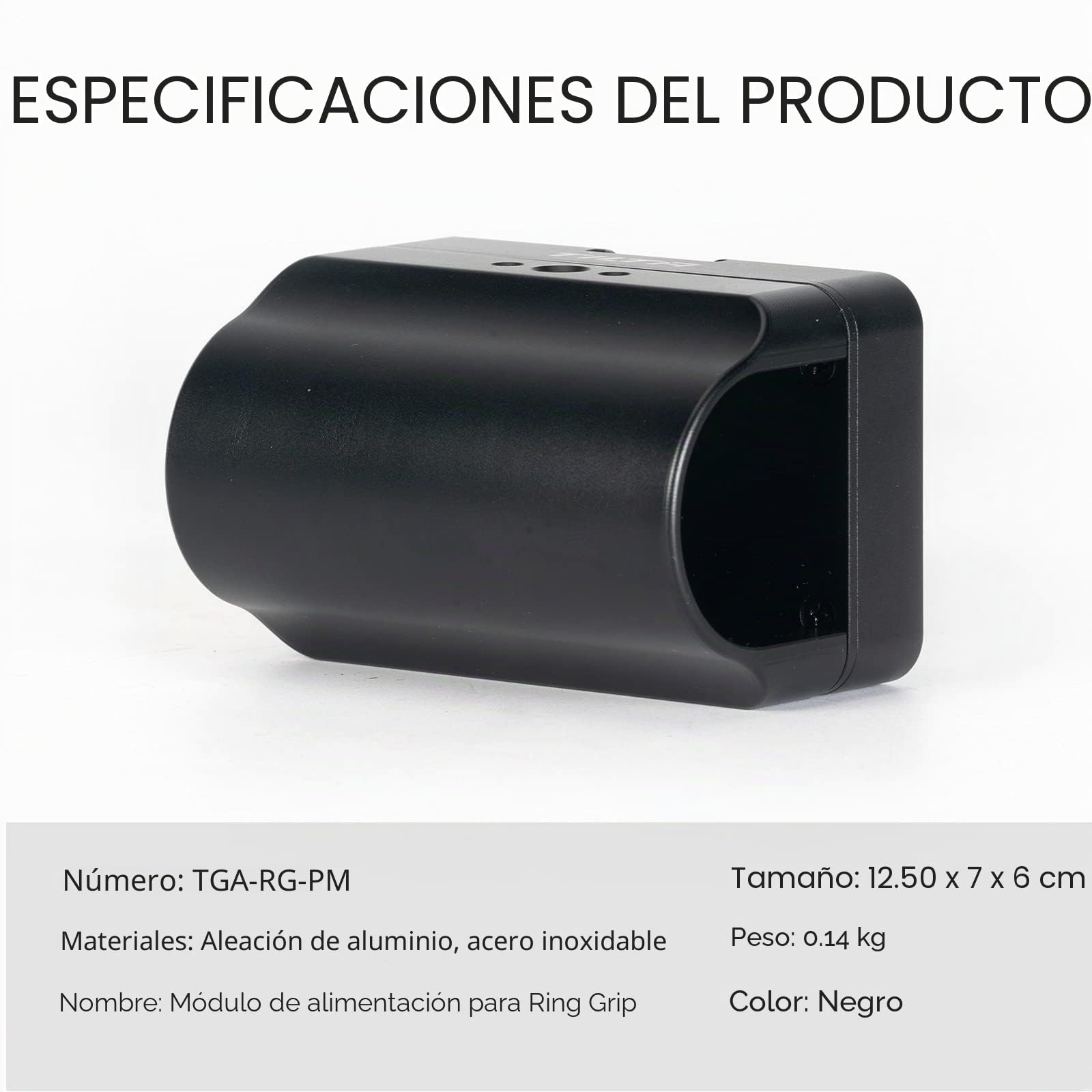 Tilta Módulo De Fuente De Alimentación para Ring Grip Compatible con DJI RS 2/RS 3/RS 3 PRO TGA-RG-PM