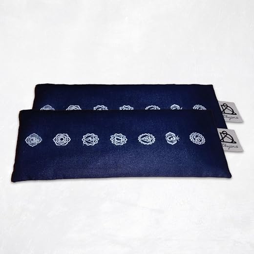Eye Pillow 7 Chakras Lavender Flax Seeds