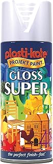 Plasti-kote RAL9010 400ml Super Gloss - White