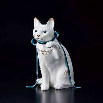 ノリタケ　猫　ネコ　置物　Noritake　高さ約１５ｃｍ ノリタケ 猫 ネコ 置物 Noritake 高さ約15cm