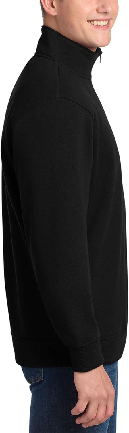 Custom Quarter Zip Pullover Sweatshirt, Personalized Logo Front and Back Design, Business Logo Sweatshirt