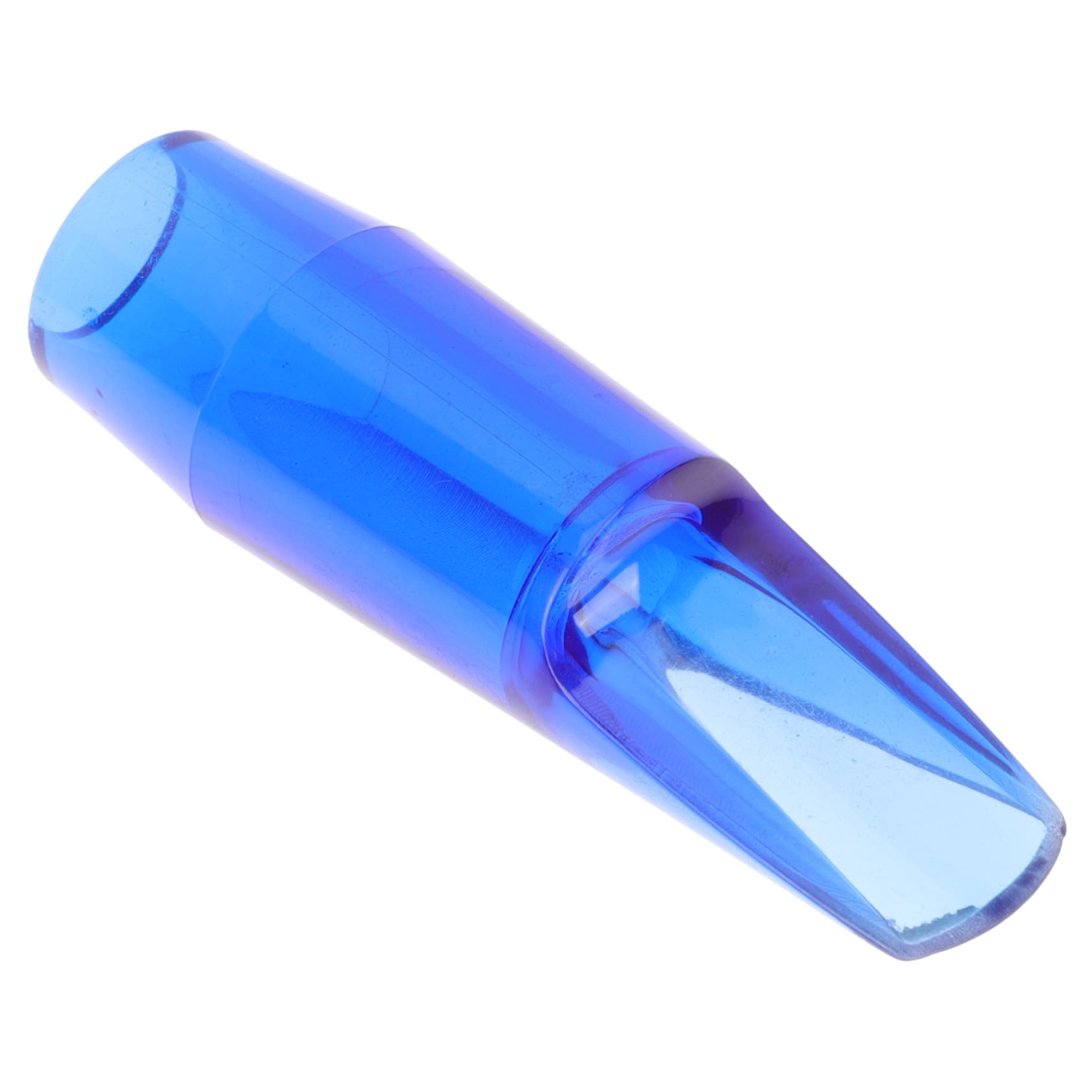 Bec de Saxophone Alto Bleu en ABS, Accessoire de Remplacement Multifonction pour Améliorer le Timbre, pour Saxophonistes