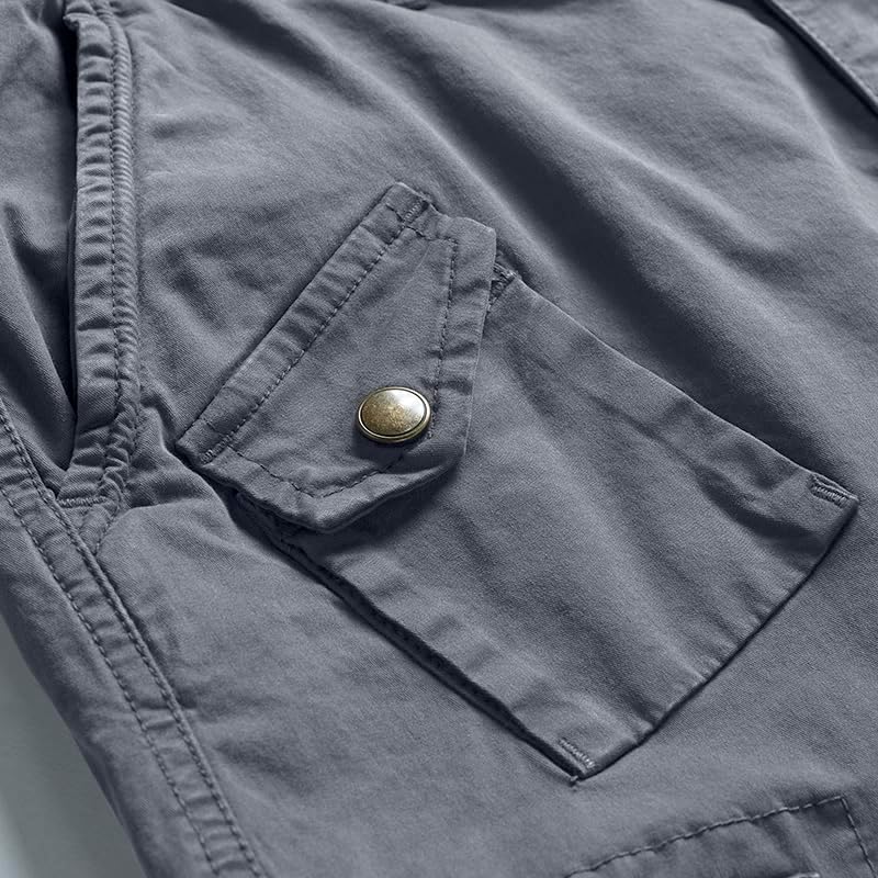 Mens Cargo Joggers–Slim Fit Flex Work Pants with Belt Loops Elastic Waist Zipper Pockets Drawstring Waist–Dynamics LLC - Image 7