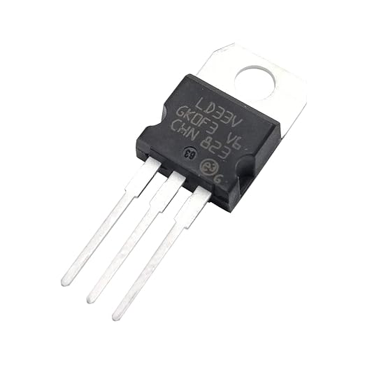 Pack de 5 Reguladores de Voltaje LD1117V33 3.3V 950mA TO-220 miniatura 2