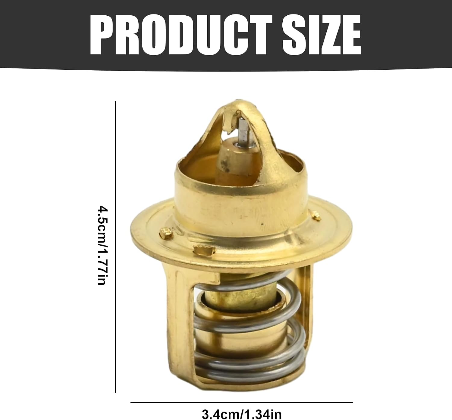 F664068 Thermostat Kit, Replacement for Sportjet Jet 90 95 120 HP Outboard Motors Replacement for Force Outboard 75 85 90 120 125 150 HP, Replaces F476067
