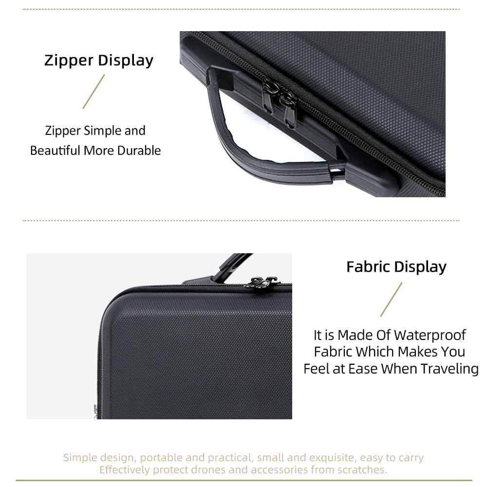 Custodia rigida per DJI Neo 2, custodia da viaggio di grande capacità, borsa portatile con tracolla per Neo2 Motion Fly More Combo, RC-N3, hub di ricarica della batteria e accessori