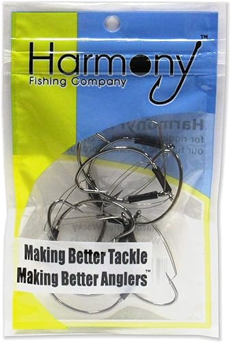 Miniatura 10 de Harmony Fishing - Razor Series Wacky Weedless WG Hooks - Los mejores anzuelos de pesca de lubina para The Wacky Rig y Neko Rig
