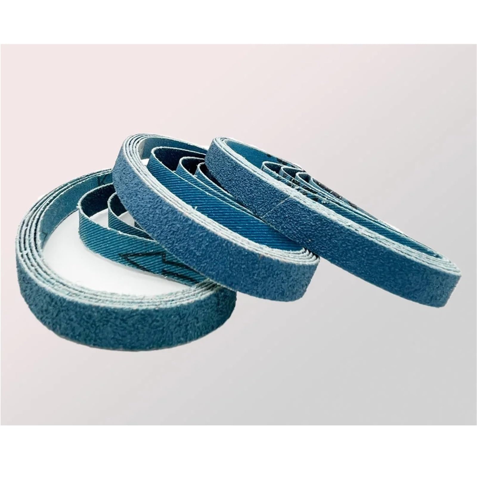 Lot de 30 bandes abrasives pour ponceuses de 13 x 457 mm - Grain 60