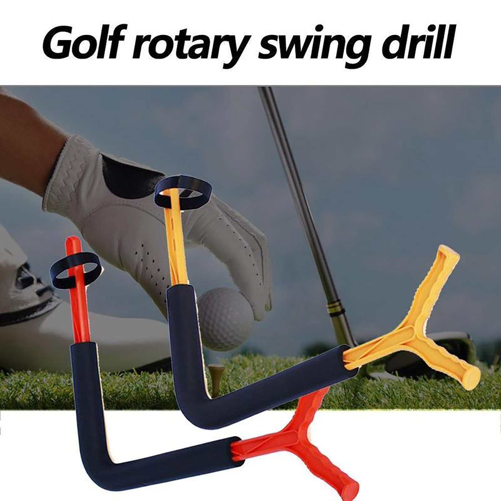 Spinner da golf, aiuto per l'allenamento dell'altalena da golf, trainer per il movimento dell'oscillazione, correzione della postura del golf che migliora il gesto formando la memoria muscolare corr