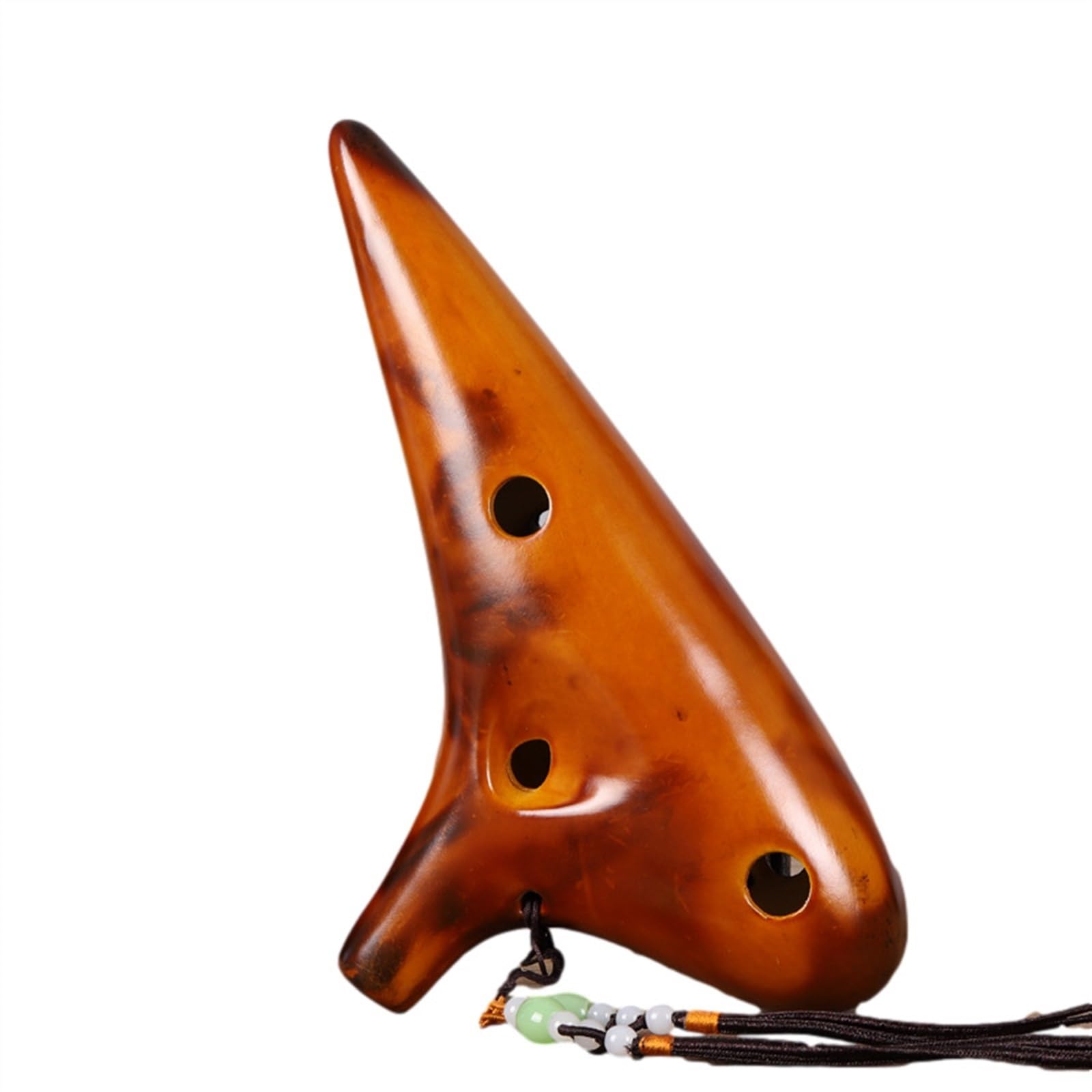 Pour Débutants ocarina Ocarina Alto 12 Trous Paille Jaune Fumée C AC