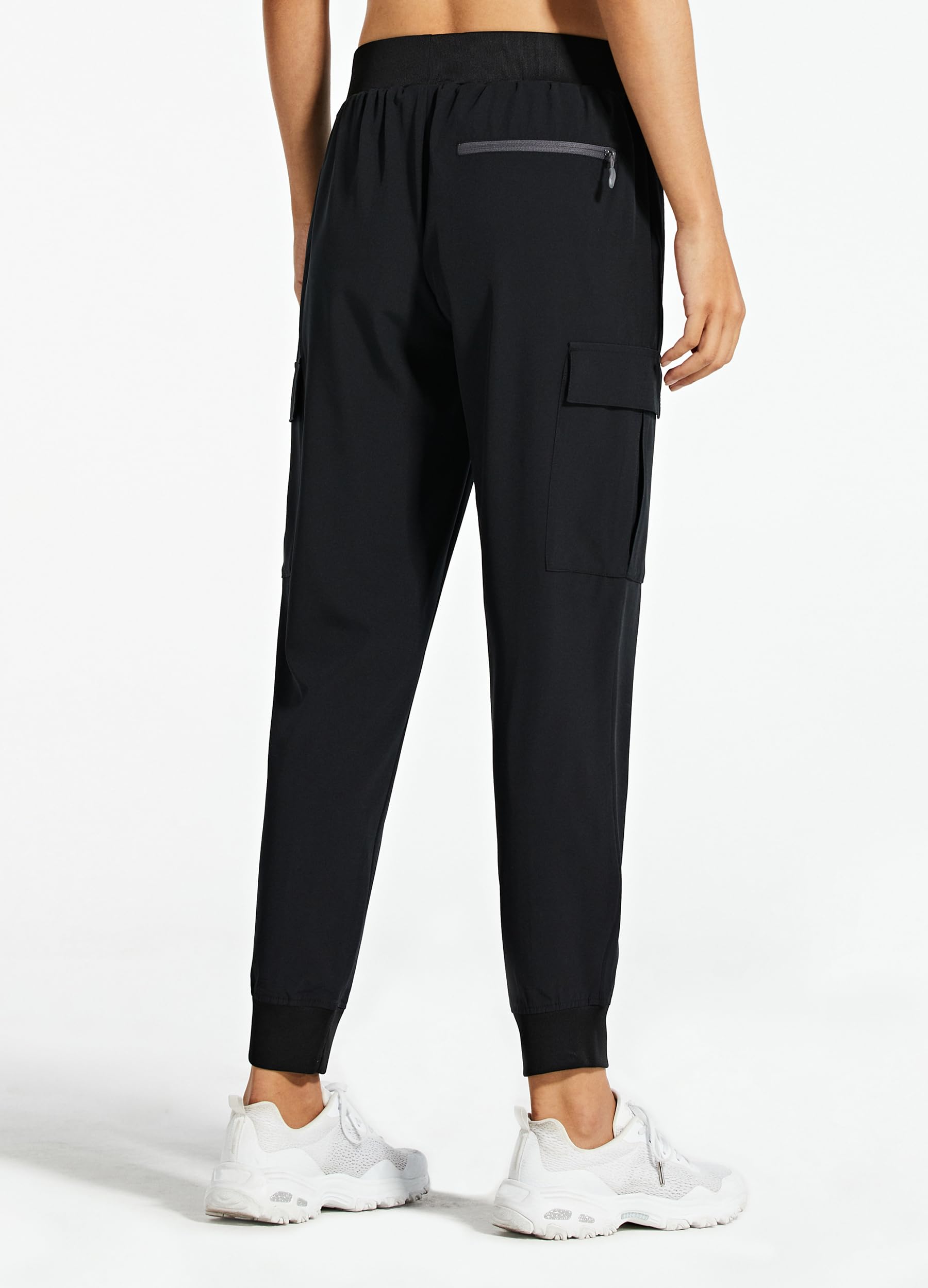 Pantalon de Randonnée Femme Été Jogging Cargo Léger Séchage Rapide Imperméable Montagne