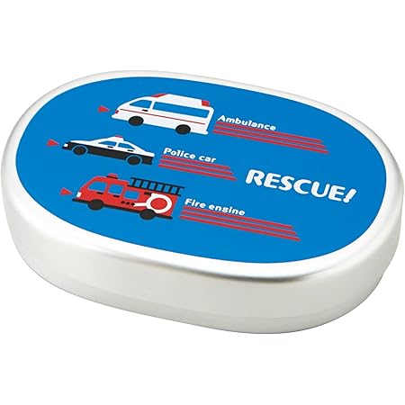 Amazon 竹中 日本製 お弁当箱 レスキュー キッズ アルミ 小判 はたらくくるま 300ml T 弁当箱 オンライン通販