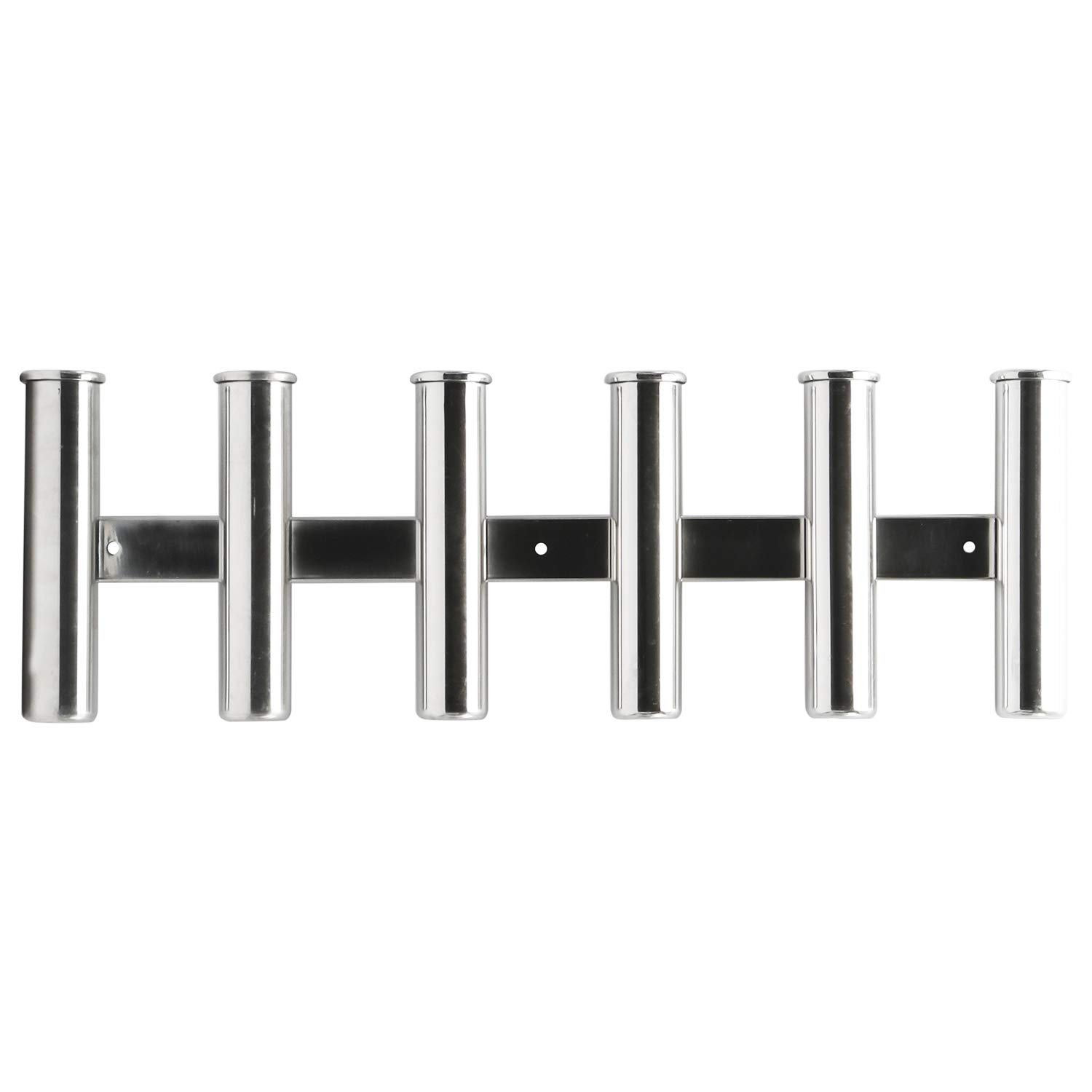 amarine fishing rod holders Made 6 Tube Stainless Steel Rack Mirror Finish 316 Stainless Steel 6 Rod Rack : Sports & Outdoors poly-carbonate fly box Best Braided Fishing Line Size:5/0 (3pk, 3/4oz)