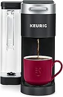 Vista 5 de Keurig K-Mini Cafetera de una sola porción, Evergreen & K-Supreme - Cafetera de cápsulas K-Cup de una sola porción, tecnología MultiStream