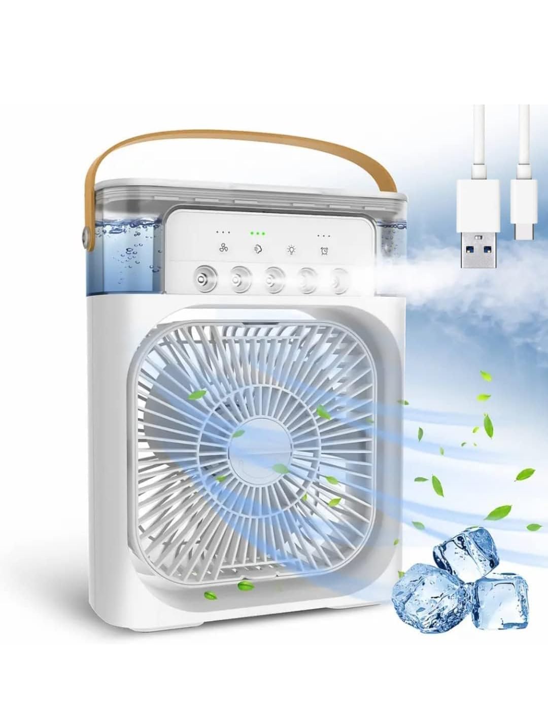 AASHINOX MiNi CoOlEr FoR RoOm CoOlInG MiNi CoOlEr AiR CoOlEr PoRtAbLe AiR CoNdItIoNeRs FoR HoMe OfFiCe ArTiC CoOlEr 3 In 1 CoNdItIoNeR MiNi CoOlEr HoMe (Multi) 4