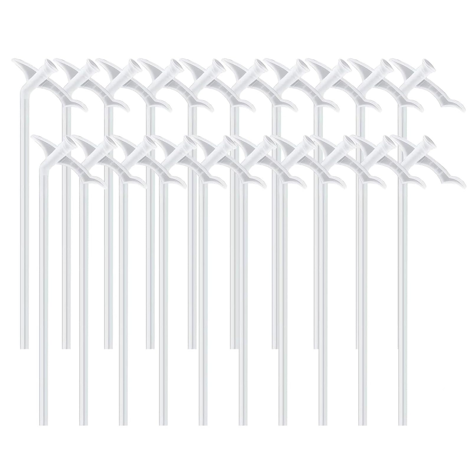 20 Pcs Expanding Foam Nozzle, Expanding Foam Replacement Tubes, for Gaps Indoor Caulking Filling