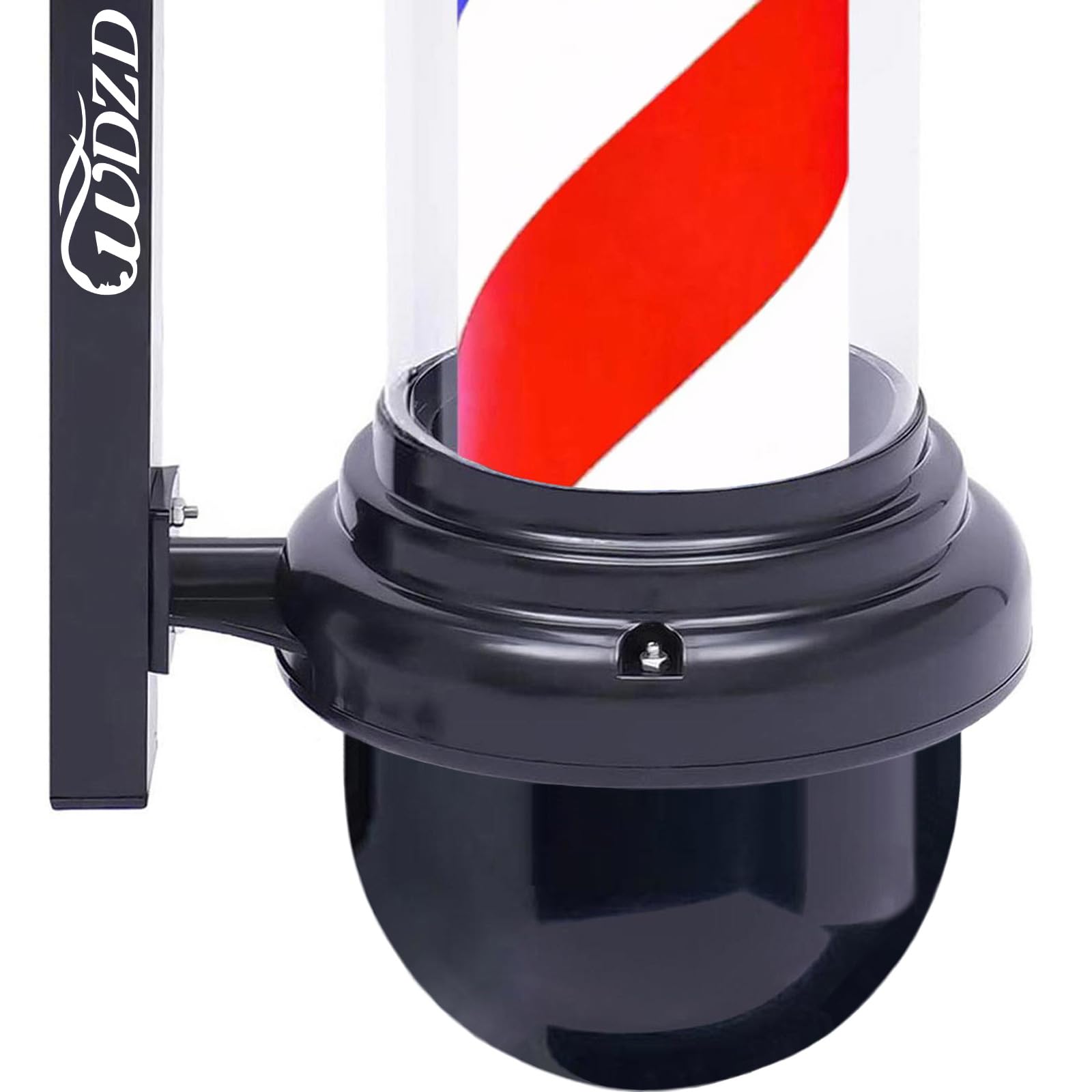 Amazon.co.jp: WDZD 48 cm サインポール、小さい赤白青ストライプ床屋