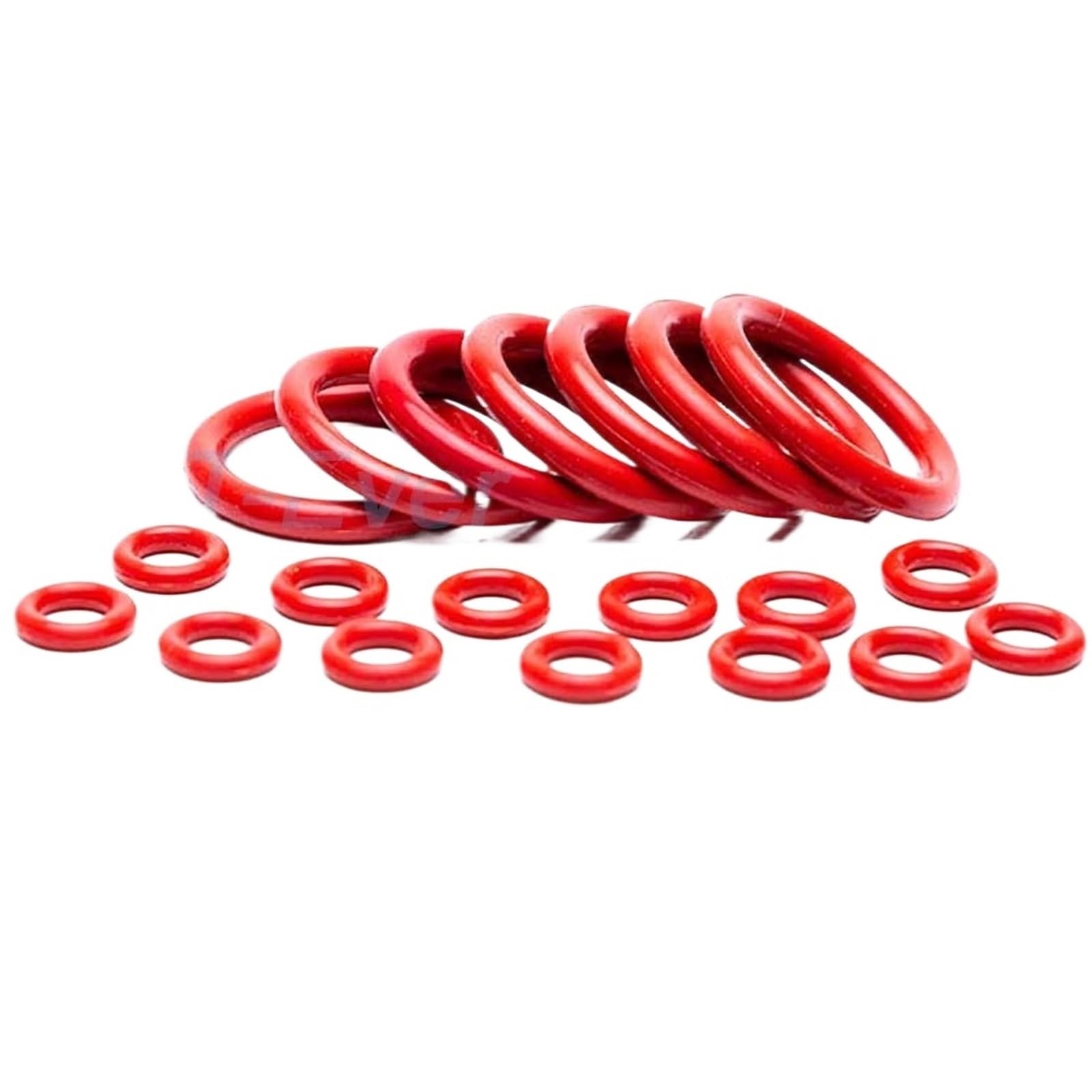 Junta tórica de silicona roja 8 mm OD 70 mm ~ 1000 mm Arandela de junta tórica de silicona Anillo de sellado de grado alimenticio Impermeable y aislado(OD 880mm(1Pcs))