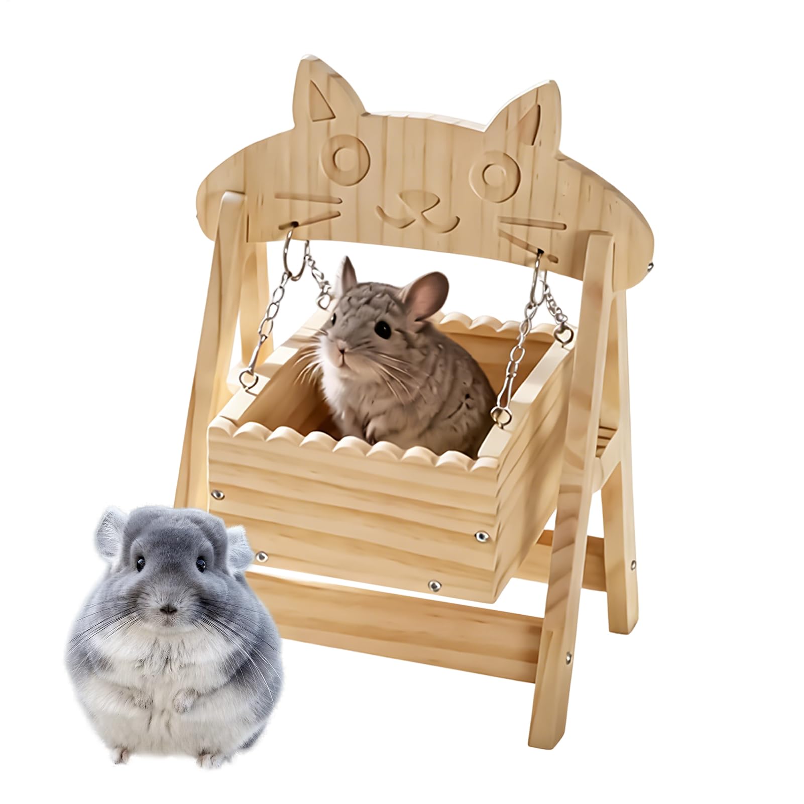 Hamster Schaukel Hängematte Kau-Sicheres Spielzeug Für Kleintiere