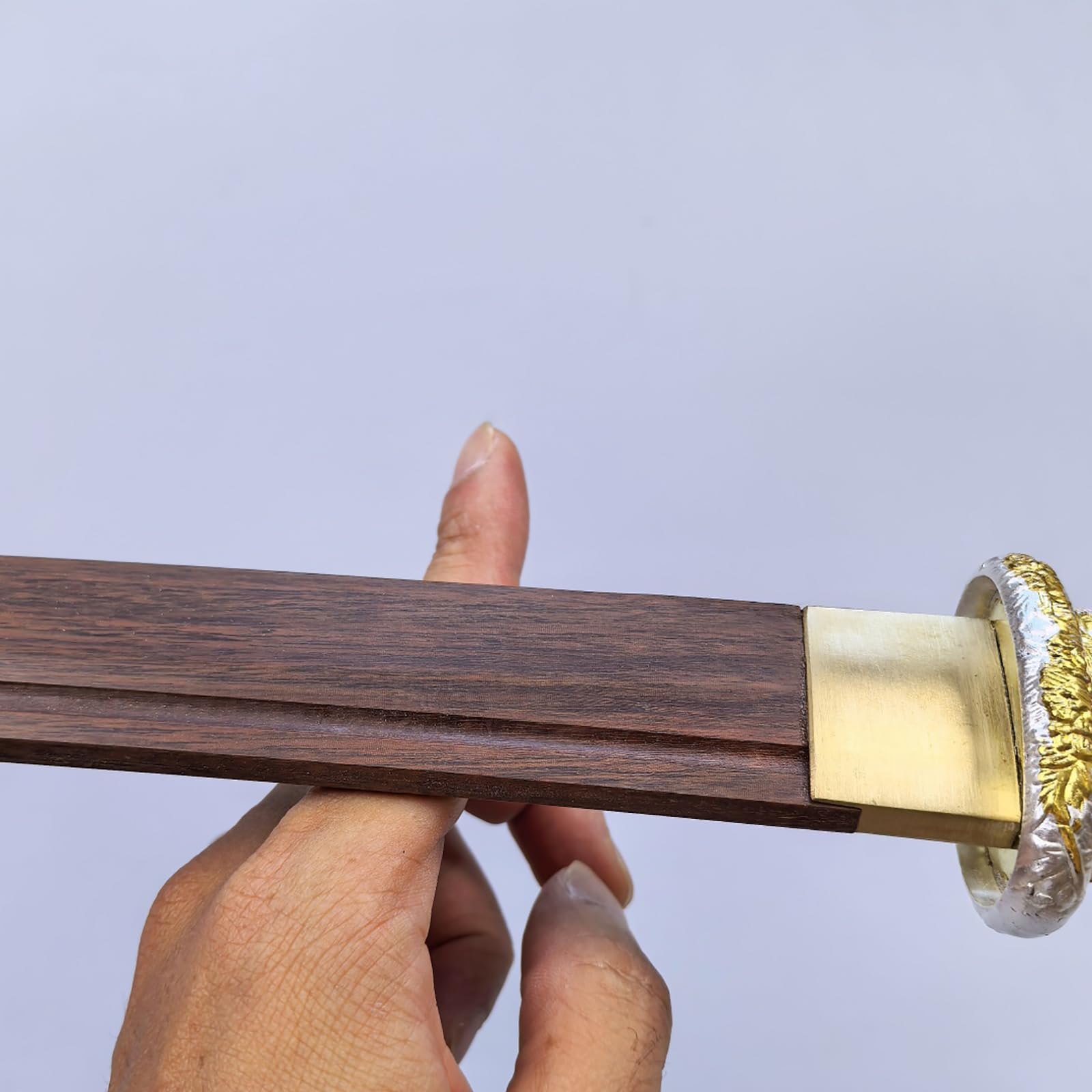 Bokken Hecho a Mano,Katana de Madera de 103cm,Espada samurái de Madera con Funda para Artes Marciales,Kendo,exhibición,decoración,Regalos