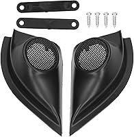 Vista 6 de Fydun 2 piezas de cubierta de tweeter para pilar de puerta de automóvil, panel de altavoz, adaptaciones de repuesto para HR‑V Vezel XR‑V CR‑V