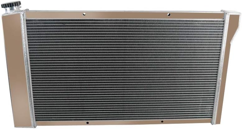For 1967-1972 Chevy Truck C/K C10 C20 C30 Pickup V6 V8 3 Row Aluminum Radiator