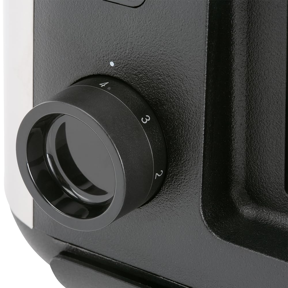 Russell Hobbs Grille-pain 2 fentes XL (6 niveaux de brunissage, surélévation, dégivrage, réchauffe-viennoiseries, arrêt auto., ramasse-miettes amovible, surface en acier inox. brossé) Heaton 27390-56