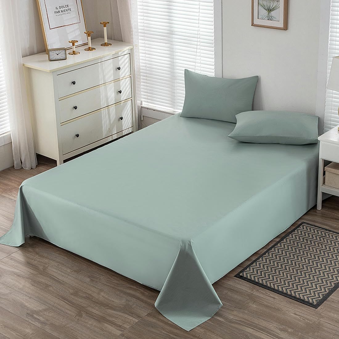 QQLADY Copriletto Impermeabile Copriletto Copriletto Lenzuolo con Angoli Lavabile Antipolvere