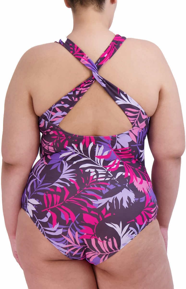 Eddie Bauer Women's Midweight Ruched Shaping One Piece Swimsuit