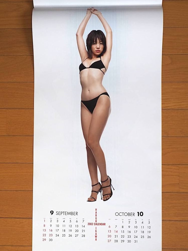 Amazon.co.jp: 2002年 井川遥 B3切 カレンダー : 文房具