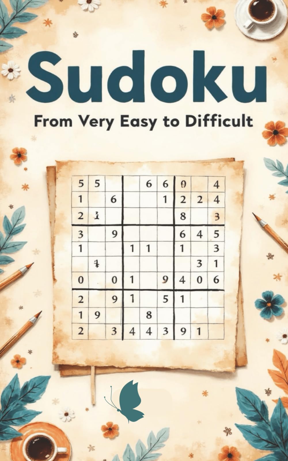 Sudoku From Very Easy to Difficult: Challenging Puzzles for Every Skill Level