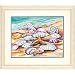 DIMENSIONS 73-91526 Seashells on The Beach Paint by Numbers for Adults, 14'' W x 11'' L