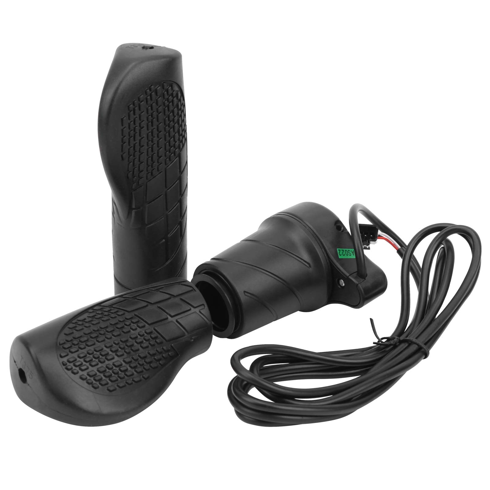 Alomejor Throttle Grip Left Joint Half Throttle Handle for Bicycle Modified