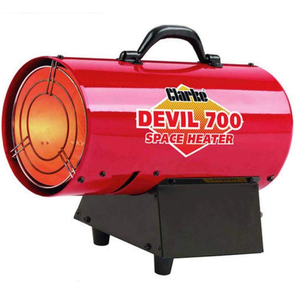 Clarke Devil 700 Propane Fired Space Heater : Amazon.co.uk: Home u0026 Kitchen