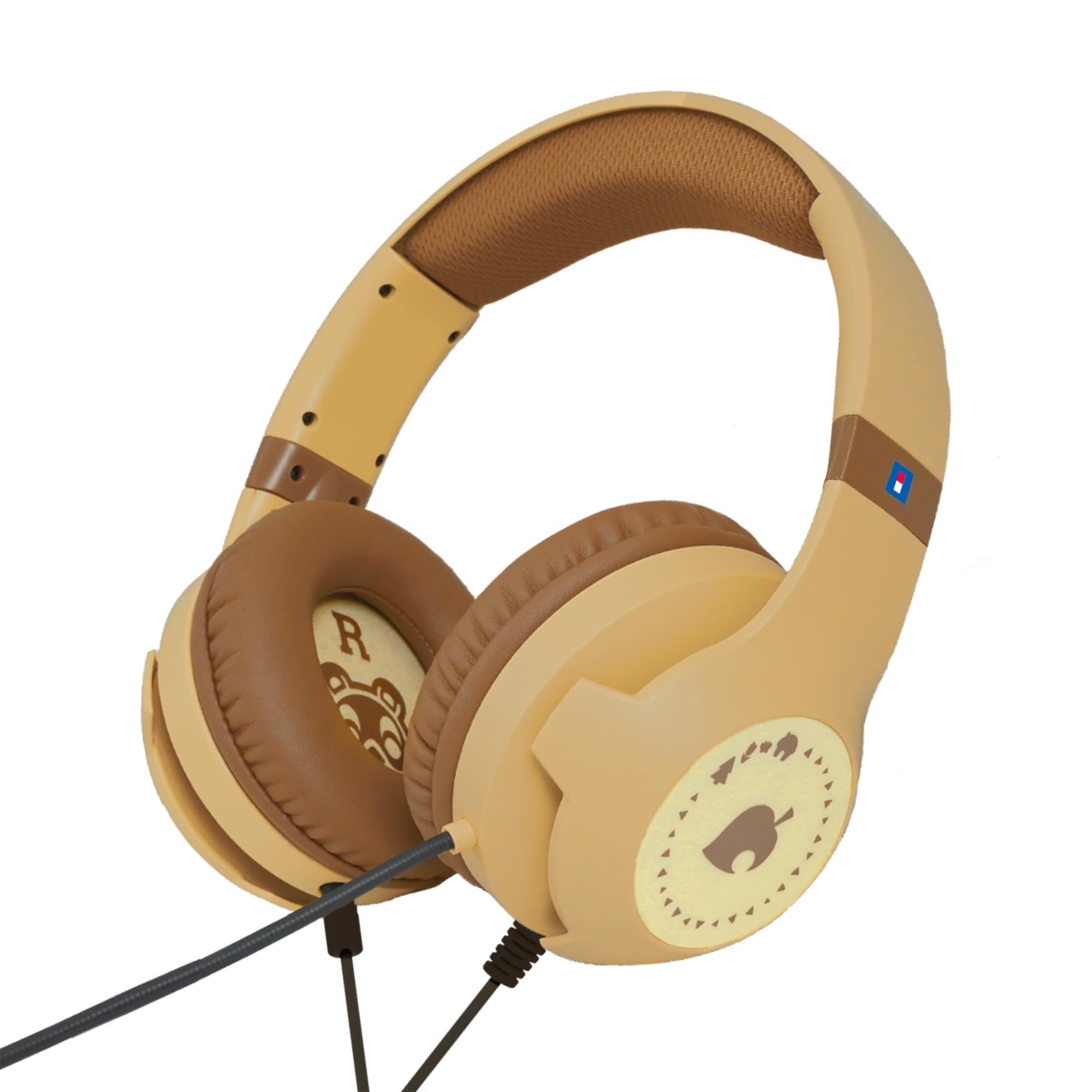 HORI Cuffie da gioco (legno marrone) per Nintendo Switch 2, con licenza ufficiale Nintendo