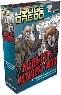 Warlord Games Mega-City Resident Mob for Judge Dredd Highly Detailed 2000AD Miniatures for Table-top Wargaming