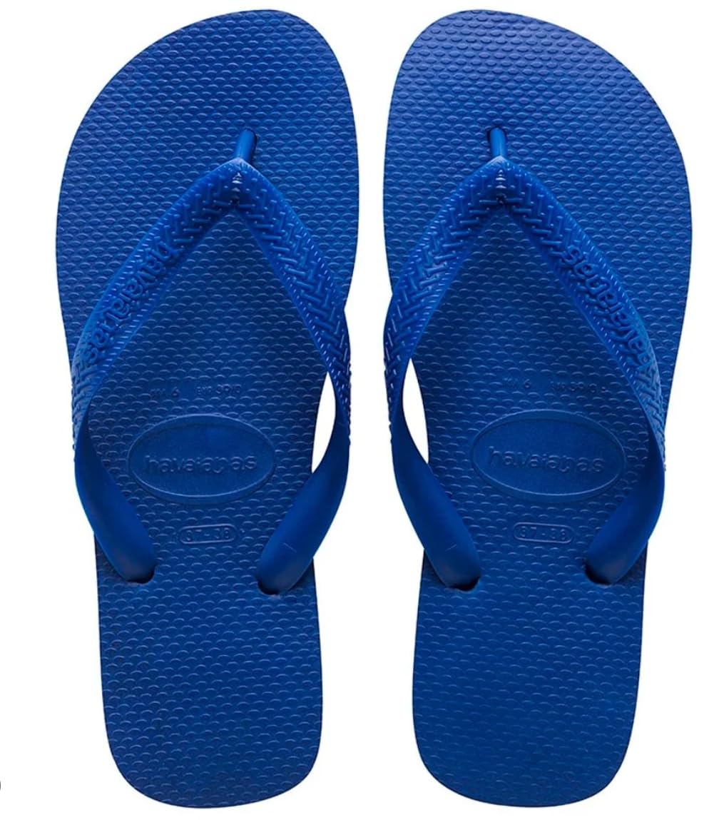 Havaianas Men's Top Flip Flop Sandal, Marine Blue, 11-12 M US