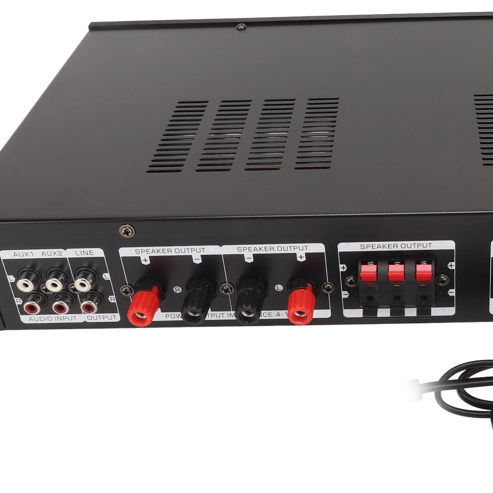 Odbiornik Kina Domowego 5-kanałowe Radio FM 500W Moc Szczytowa Wzmacniacz Samochodowy Kino Domowe do Komputera Odtwarzacz DVD (Wtyczka UE 220 V)