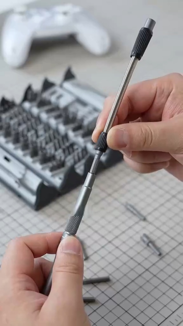 Kit Cacciaviti Precisione 128 In 1 - Set Professionale Per Riparare Cellulari, PC E Elettronica - Foto 4