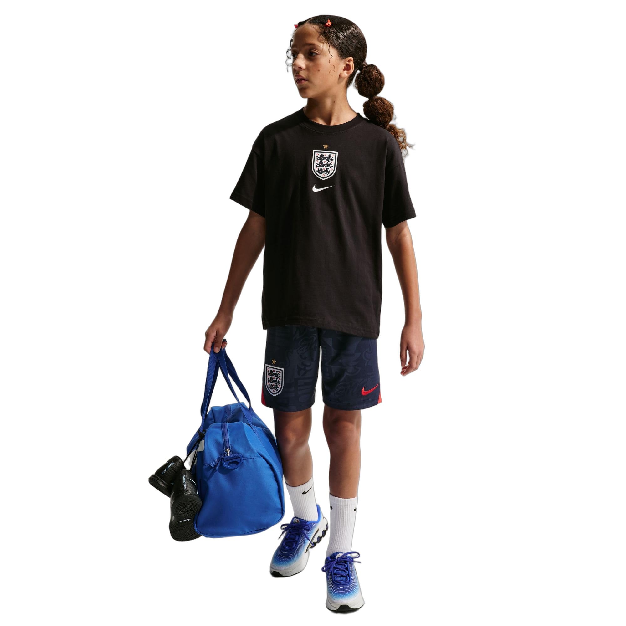 NIKE England 2026 Auswärtsstadion Nike Dri-fit Replika Fußballshorts Für Ältere Kinder - Shorty Uniseks - dzieci