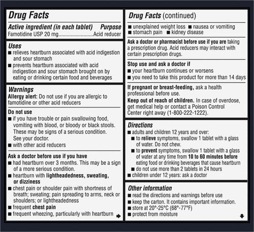 Zantac 681421036184 360 Maximum Strength Tablets thumb #2