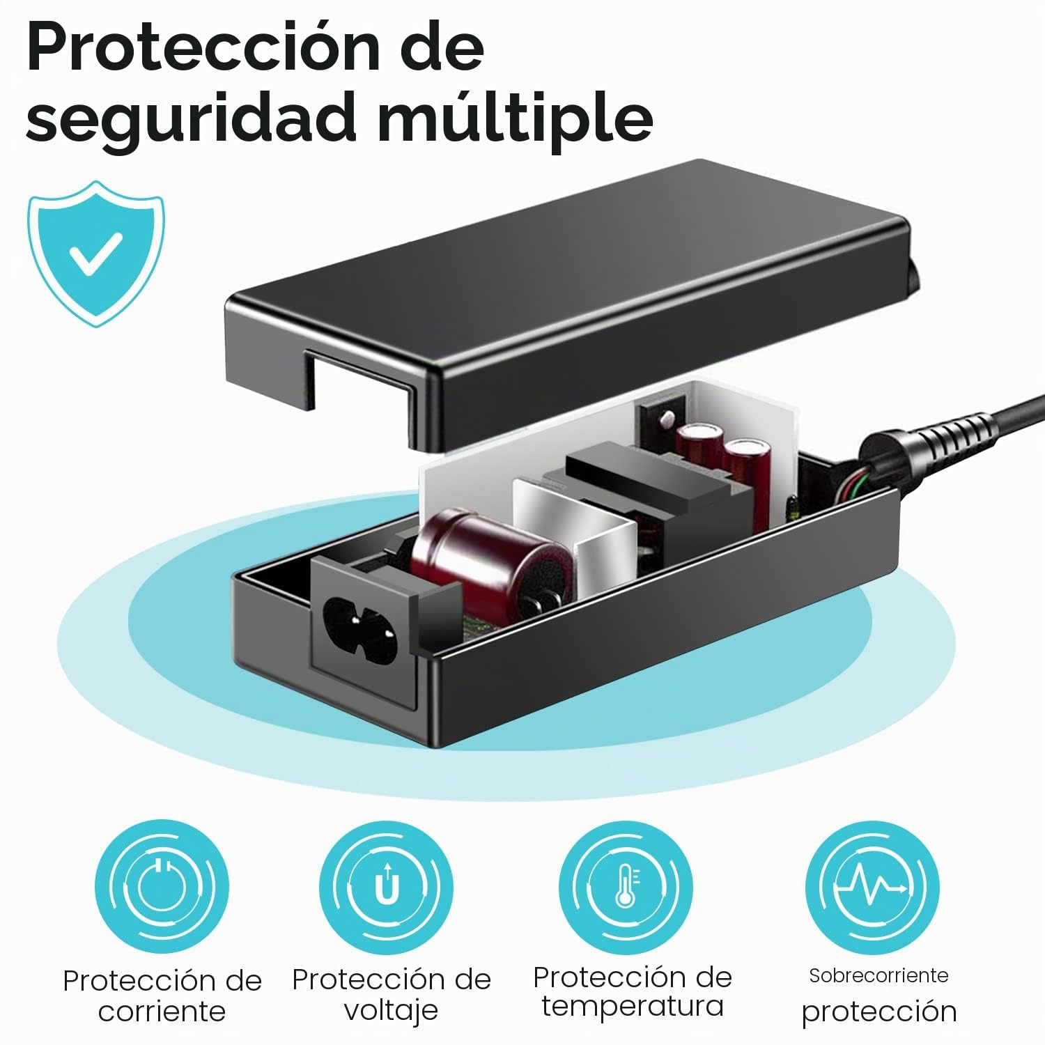 KFD Adaptador 12V 3.6A Cargador Cable de Alimentación para Sony PlayStation VR Virtual Reality Headset PS4 4 PSVR PSVR2 CUH-ZAC1 CUH-ZVR1 CUH-ZVR2 VR Processor ADP-36NH A EVI-D100 Power Supply