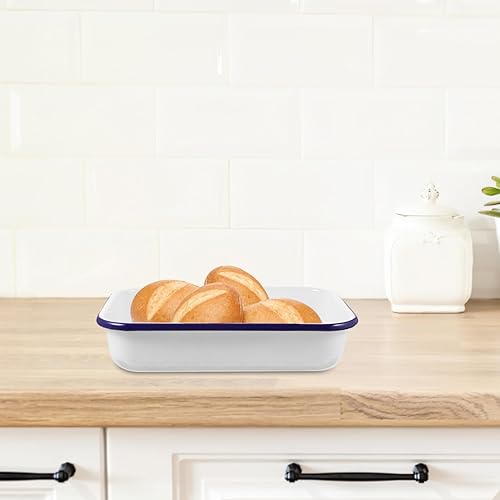 Miniatura 9 de Kichvoe Recipientes de alimentos para parrilla, bandeja para hornear panqueques, bandeja de almacenamiento resistente al desgaste, bandeja de