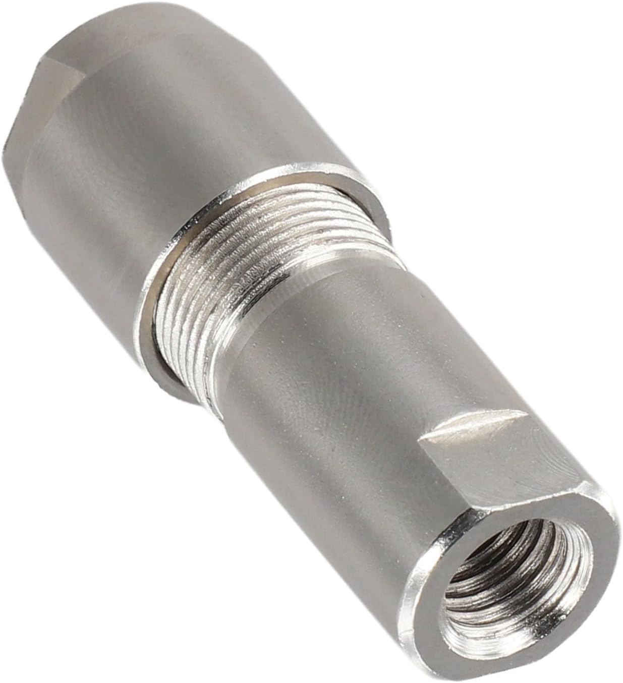 Angle Grinder to Straight Adapter 3mm 6mm Chuck, Die Grinder Conversion Head for Metal Wood Stone Polishing, Compact Grinding Accessory for Tight Spaces(3mm)